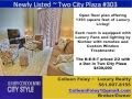 New Listing - Two City Plaza Luxury Condos #303 New Listing - Two City Plaza Luxury Condos #303