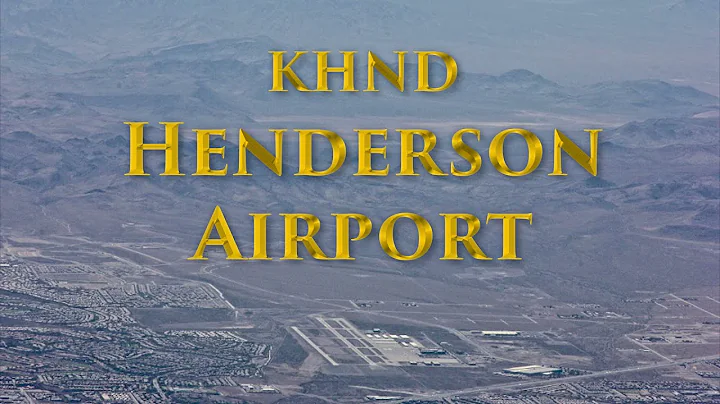 Flying with Tony Arbini into the Henderson Export Airport (KHND)- Henderson, Nevada