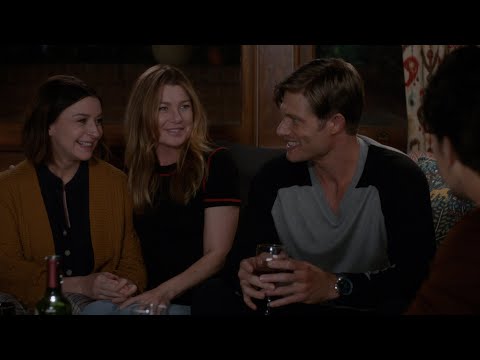 Amelia and Link Tell Meredith About the Baby - Grey's Anatomy