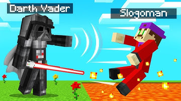Using THE FORCE As DARTH VADER In MINECRAFT! (Star Wars Mod)