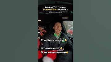 Ranking The Funniest Darwin Nunez Moments 😂😜