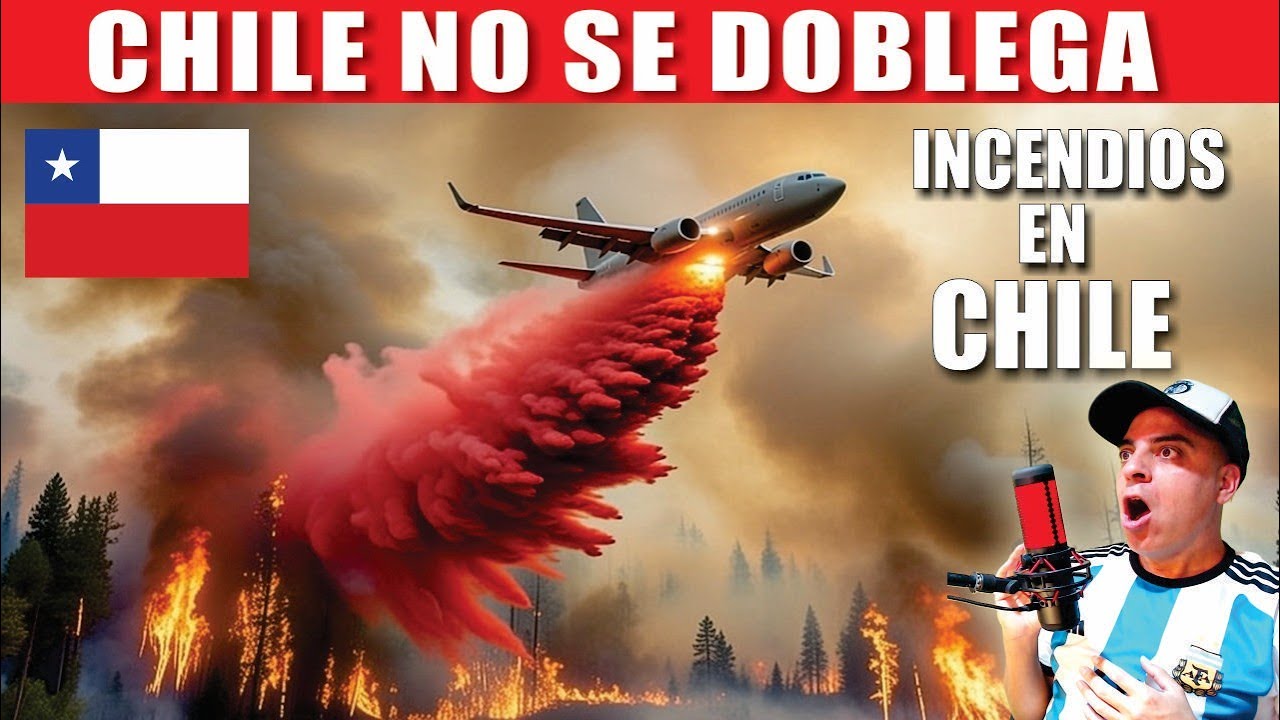 CHILE NO SE DOBLEGA - FUERZA Y VALENTÍA CONTRA EL FUEGO!