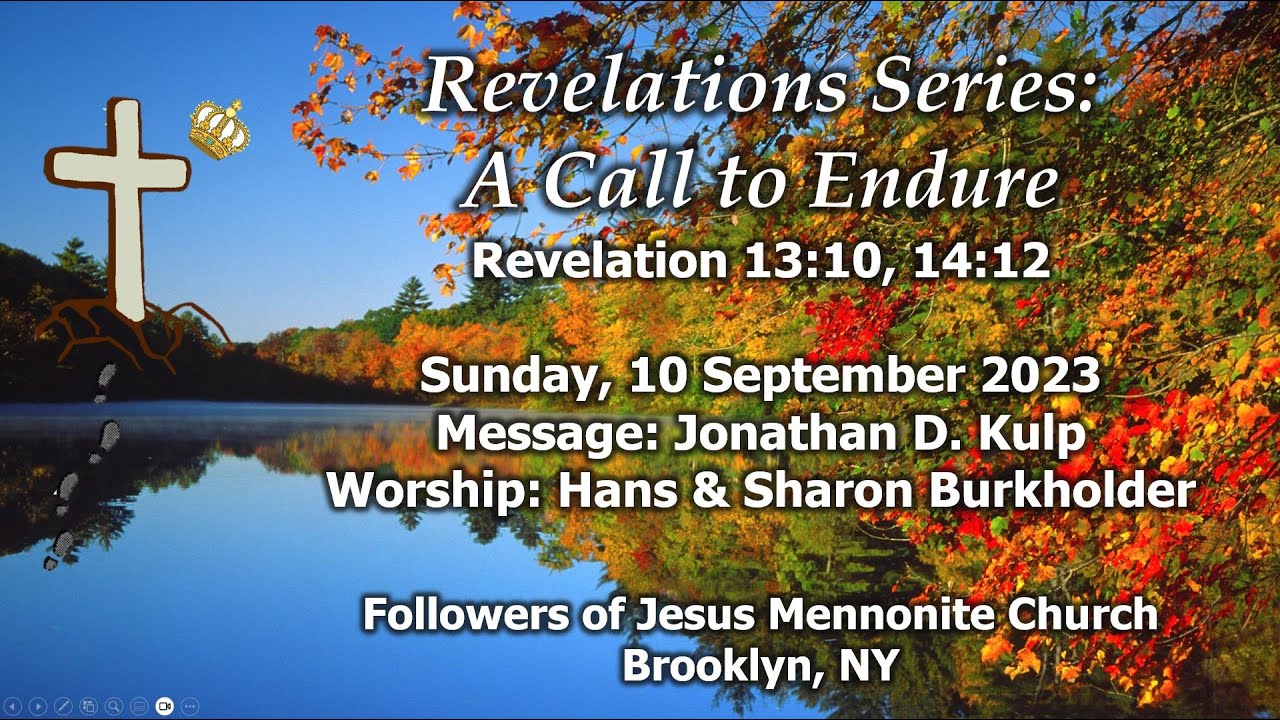 Message Series Endure Revelation Series: A Call to Endure - YouTube