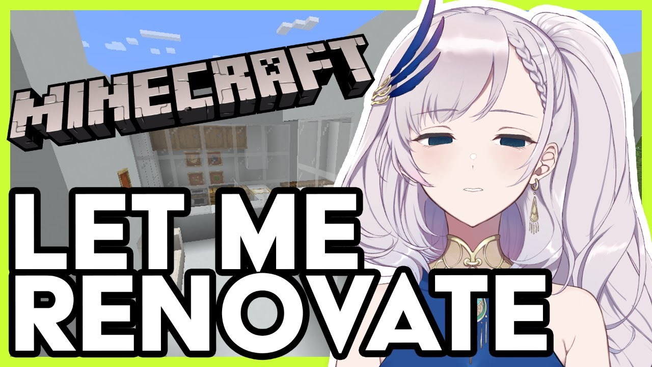 【Minecraft】Please let me renovate the cafe【hololiveID 2nd generation】