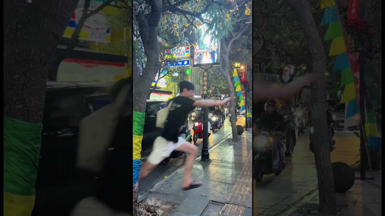 Kami sedang di Bandung. 