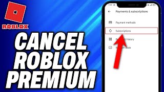 How To Cancel Roblox Premium - Easy Fix