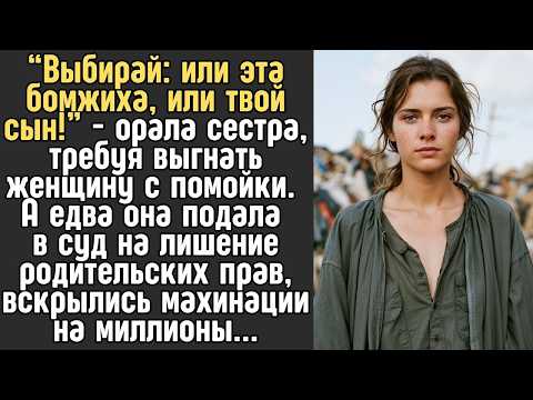 “Выбирай: или эта БОМЖИХА, или твой сын!” - орала сестра, требуя выгнать женщину с помойки. А едва..