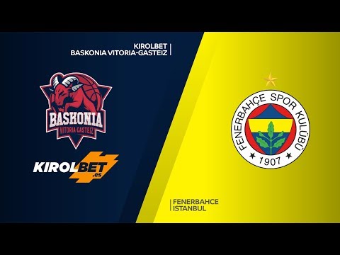 KIROLBET Baskonia Vitoria-Gasteiz - Fenerbahce Istanbul Highlights |  EuroLeague RS Round 6