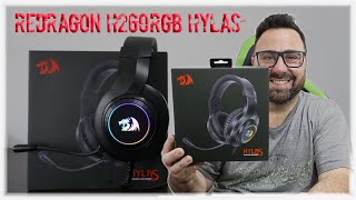 Redragon H260RGB HYLAS - Excelente y barato