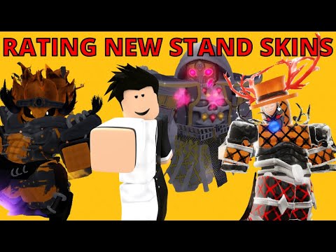 YBA] RATING ALL OF THE NEW STAND SKINS! 