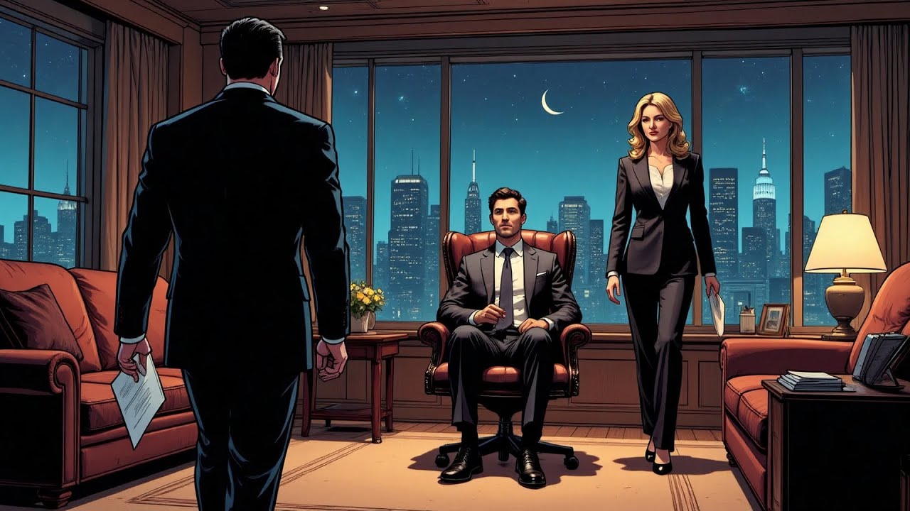 Ella entregó mi puesto a su asistente, me divorcié de ella y lo dejé a cargo.