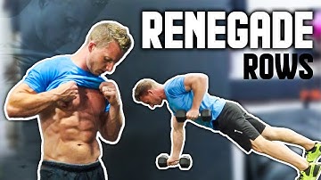 How To Build A Stronger Core With Renegade Rows (PROGRESSION AND MODIFICATION) | LiveLeanTV