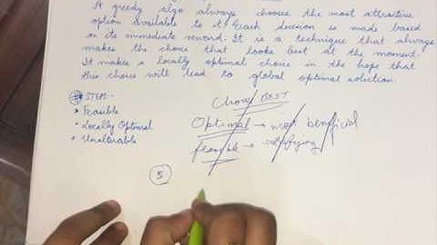 Introduction to Greedy Algorithm