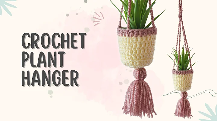 Learn to Crochet a Quick and Easy Plant Hanger