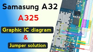Samsung Galaxy A32 (A325F) Charging IC Diagram | Charging Problem Fix | Full Charging Section