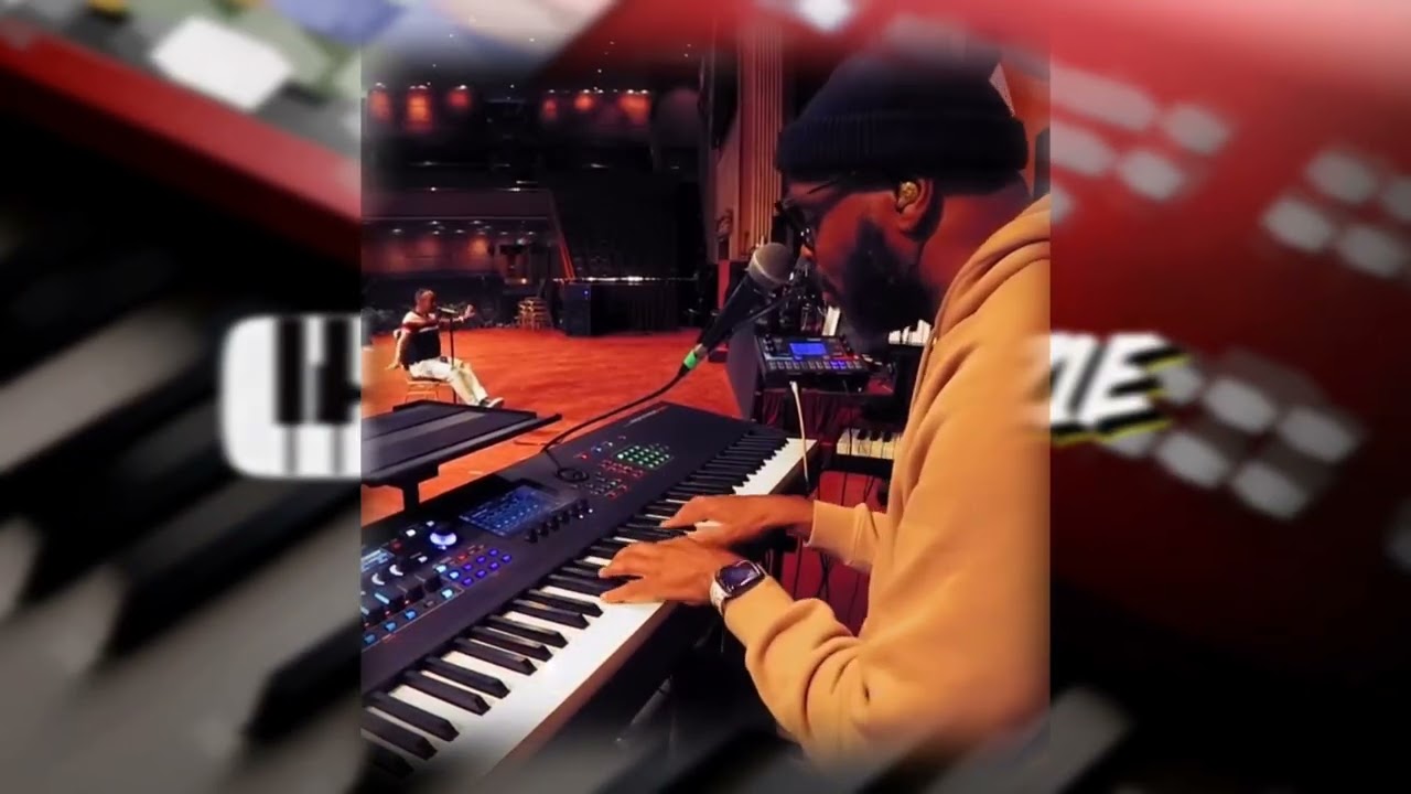 Mike Bereal On Keys! Rehearsal w/ David Daughtry