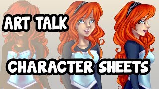 Art Talk: Character Turnaround Sheets (and a University Regret)