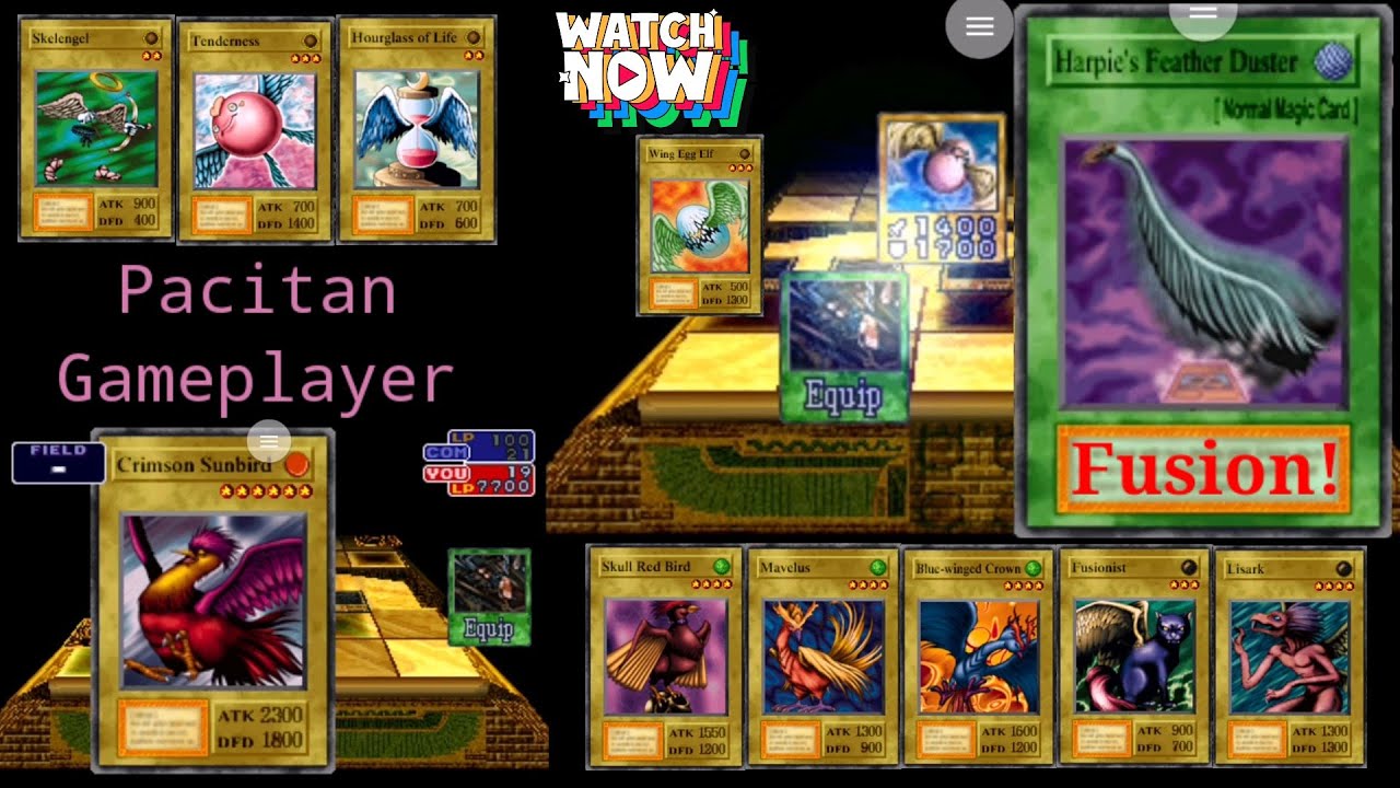 Yugioh Fusion Harpie's Feather Duster YuGiOh! Forbidden Memories