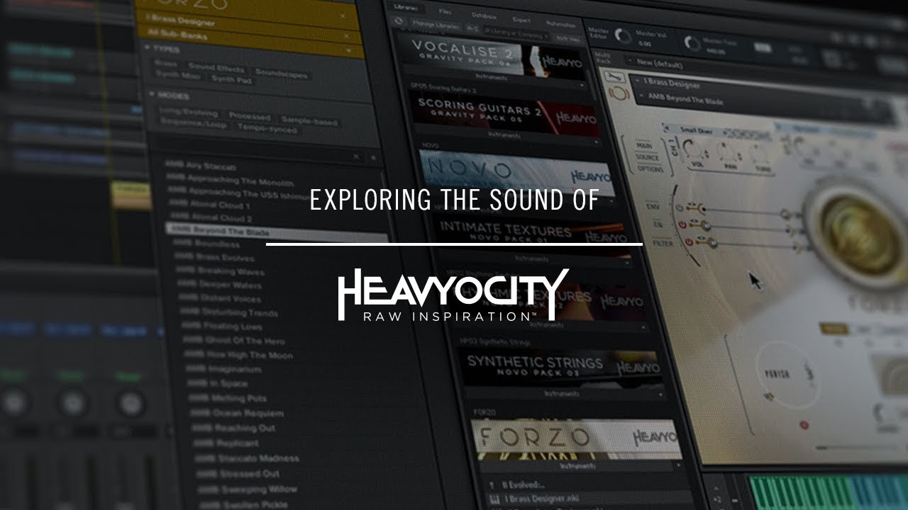 Download Exploring the Sounds of Heavyocity | Native Instruments