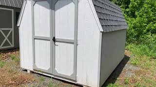P12235 - 8x10 Eco Mini Barn Storage Shed