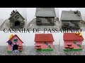CASINHA DE PASSARINHO DE CIMENTO,PARTE (cimento) BIRTHDAY HOUSE