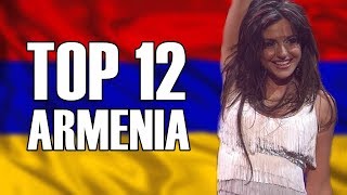 Video thumbnail of "Armenia in Eurovision: Top 12 Songs (2006-2018)"