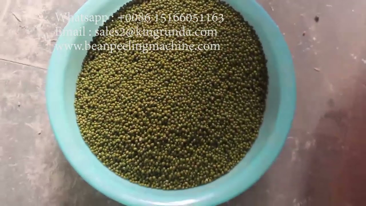500KG/H Multipurpose Mung bean peeling machine/Mung bean skin removing machine/Mung bean dehuller
