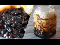 Dark Brown Sugar Tapioca Pearl Milk Recipe from Scratch