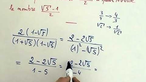 Calculs sur le nombre d