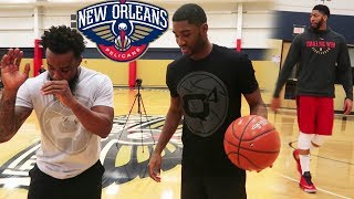 FIXING MY JUMPSHOT! w/ Pelicans Starting Shooting Guard E'Twaun Moore!  NBA's 3 Pointers