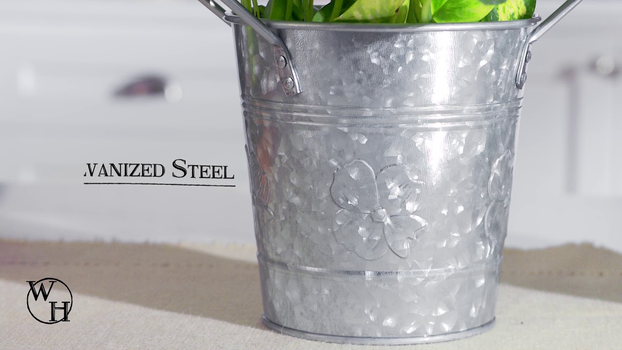 Walford Home 6 Inch Pot with Handles, Set of 2 WHG1903 YouTube