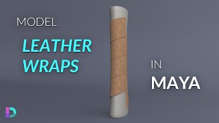 Model Leather Wraps In Maya