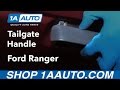 How to Replace Tailgate Handle 1998-2012 Ford Ranger