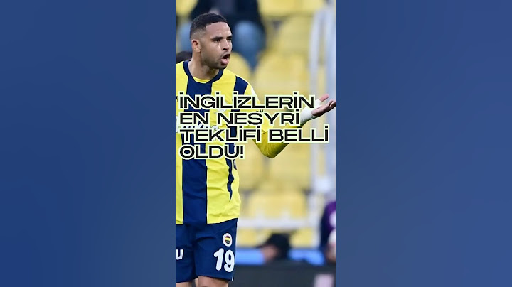 İngilizlerin En Nesyri teklifi belli oldu! #fenerbahçe