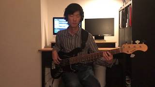 Video thumbnail of "Lamp - 二人のいた風景(Futari no Ita Fukei) | Bass Cover"