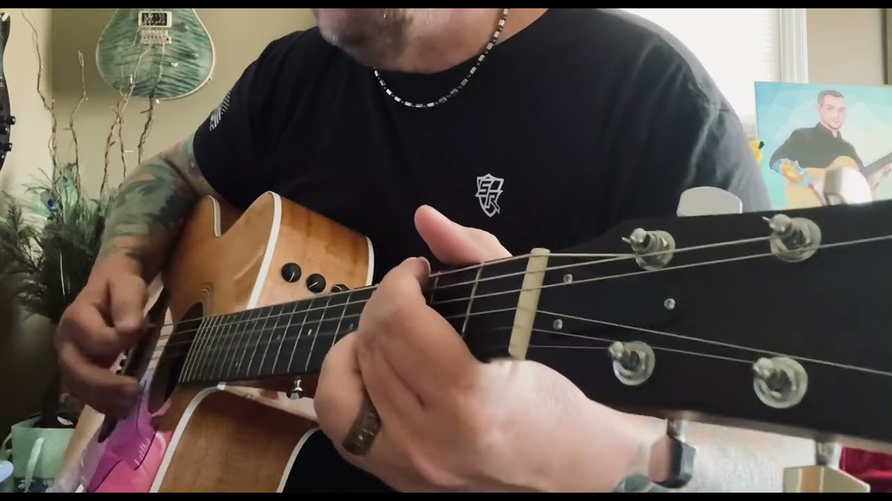 Days Like These - Luke Combs (unreleased acoustic cover) ( lesson in description)