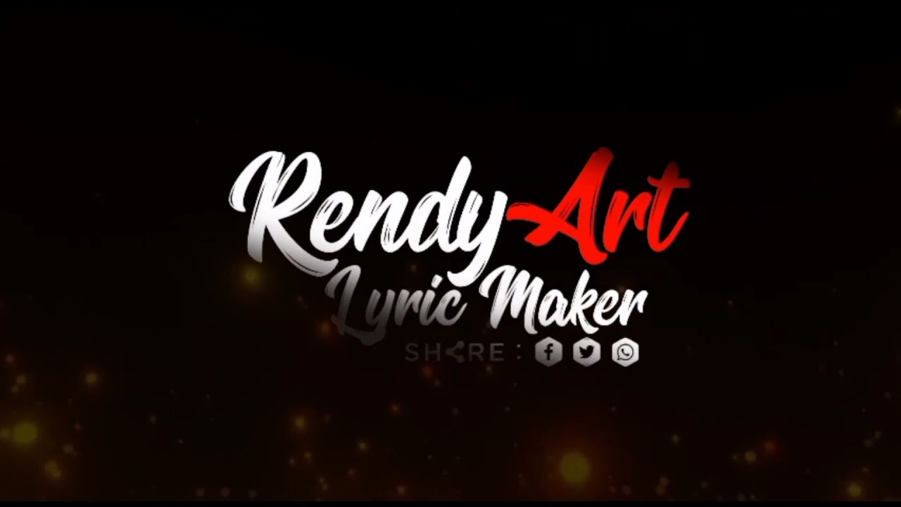 LYRICS MAKER || NGANA SE TINGGAL (Song By Rahmat Tahalu - Visi Misi Kosong Dua)