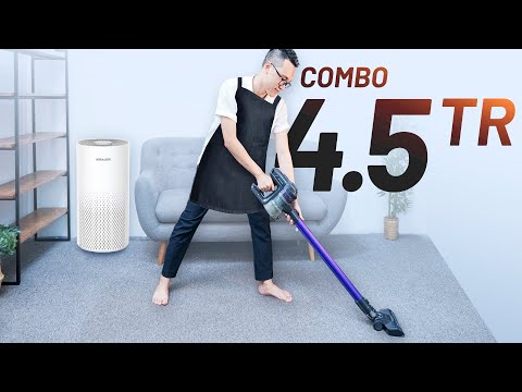 Đánh giá máy hút bụi Lock&Lock ENV151 và máy lọc không khí Lock&Lock ENP126WHT