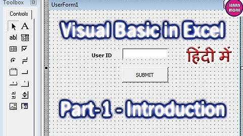 VISUAL BASIC INTRODUCTION-PART 1
