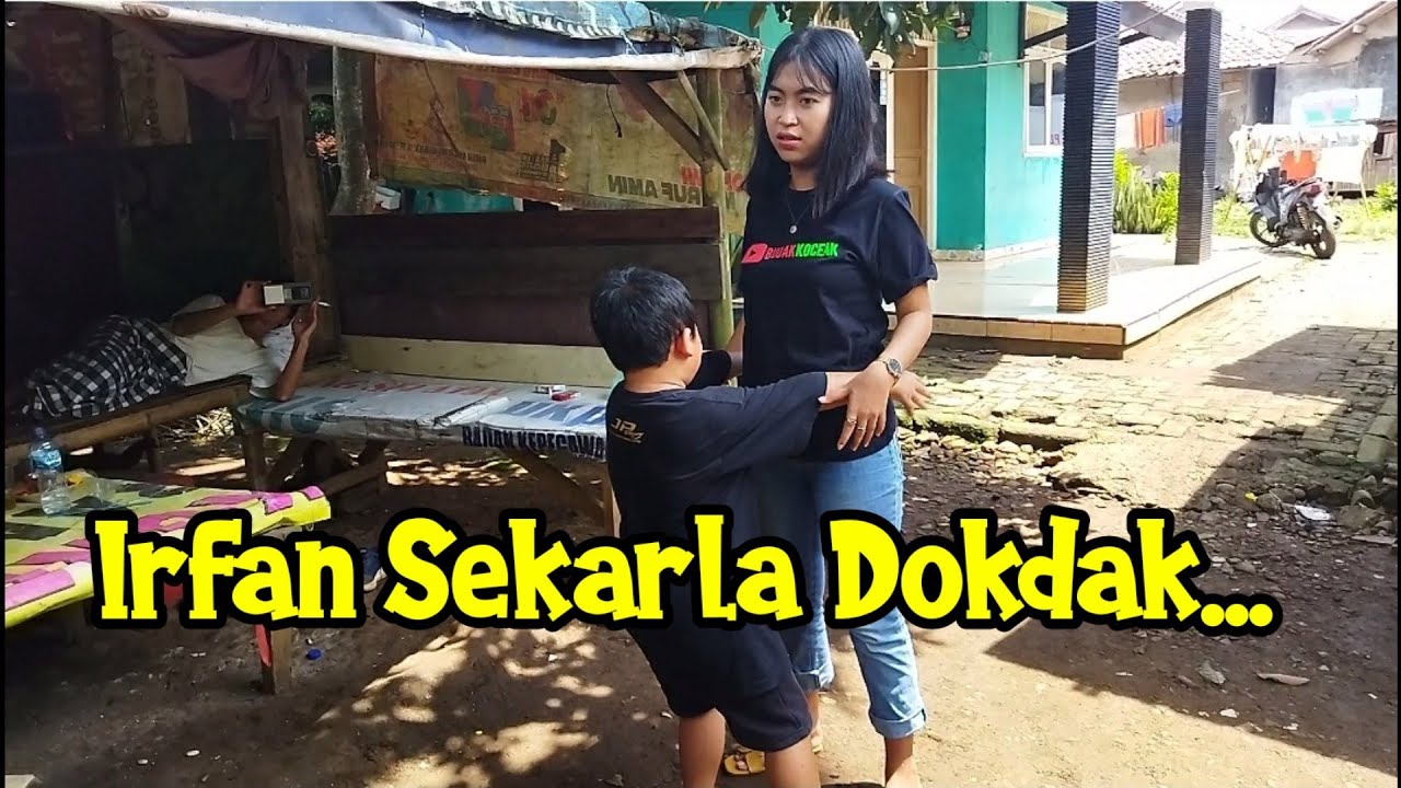 Irfan & Sekarla dokdak... #budakkoceak #irfanlontong #sekkarla #vlog