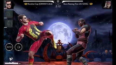 Challenge Flaming Fist Liu Kang - MK Mobile