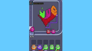 Pixel Flow Level 301. Walkthrough Gameplay 