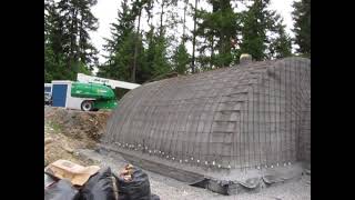 Concrete Quonset Hut Underground Shelter (First Layer of Rebar) by Viking Shelters 5,571 views 1 year ago 47 seconds