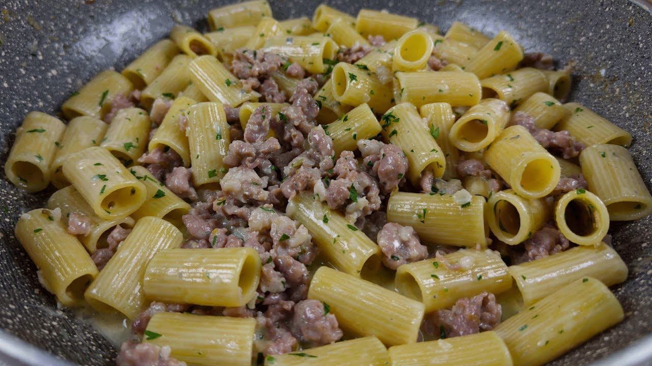 ПАСТА С КОЛБАСОЙ И ГОРГОНЗОЛОЙ НАСТОЯЩИЙ ДЕЛИКАТЕС простой и быстрый рецепт