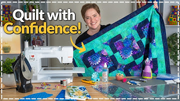 Get Started Quilting - The Basics in 15 Minutes!