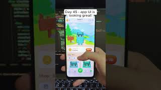 Day 45 - App UI is looking great #reactnative #mobile #walking #running