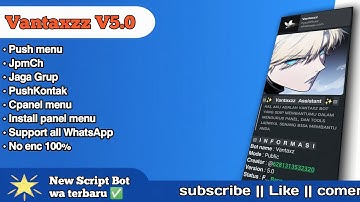 𝗩𝗔𝗡𝗧𝗔𝗫𝗭𝗭 𝗩𝗘𝗥𝗦𝗜𝗢𝗡 𝟱.𝟬 𝗧𝗘𝗥𝗕𝗔𝗥𝗨 || 𝗖𝗣𝗔𝗡𝗘𝗟 𝗠𝗘𝗡𝗨 || 𝗜𝗡𝗦𝗧𝗔𝗟𝗟𝗘𝗥 𝗠𝗘𝗡𝗨 || 𝗣𝗔𝗜𝗥𝗜𝗡𝗚 𝗖𝗢𝗗𝗘 ٭