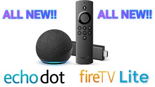 New Amazon Firestick Lite & Amazon Echo Dot!! New Specs & New Designs