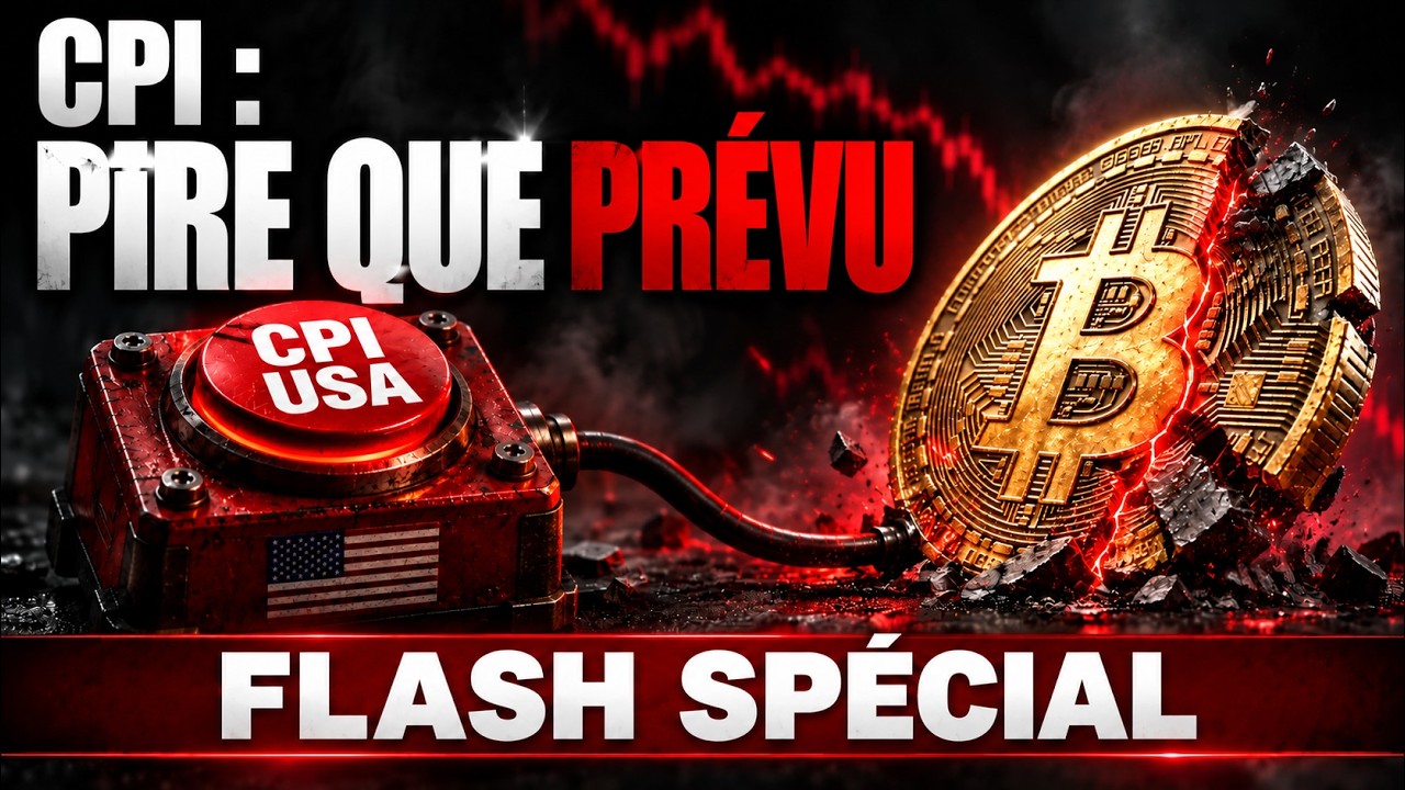 🚨 FLASH SPECIAL ⚡️ L'inflation aux USA est CATASTROPHIQUE ! Les marchés US sont ils manipulés ?