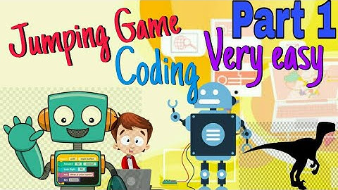 Jumping game part 1 || m block || code creator || #coding